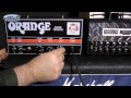 Mesa Boogie Mini Rectifier V Orange Dark Terror - Plus SVR gear tour