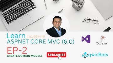 ASPNET CORE CRUD WITH EF CORE HANDS ON TUTORIAL | CREATE DOMAIN MODELS