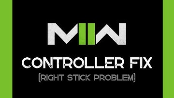 SOLVED: How To Fix Right Stick Not Working MW2 (Warzone 2.0)