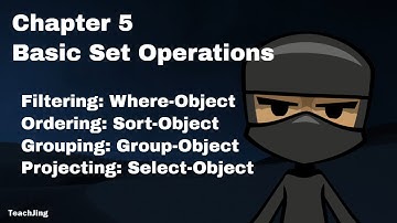 PowerShell Tutorial - CH5 - Basic Set Operations