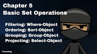 PowerShell Tutorial - CH5 - Basic Set Operations