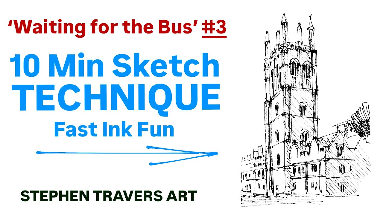 Sketch on the Run for New and Sharper Drawing Skills