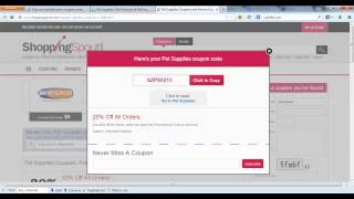 How to use a Pet Supplies Coupon Code