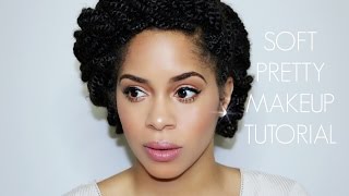 SOFT PRETTY MAKEUP TUTORIAL screenshot 5