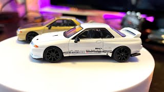 MiniGT Nissan Skyline GT-R VR32 Top Secret White 1/64