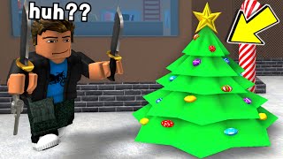I Hid as a CHRISTMAS TREE, and NO ONE COULD FIND ME in MM2..