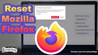 how to reset mozilla firefox: restoring to default settings