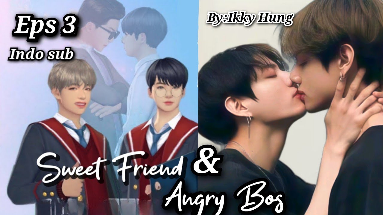 Indo sub - Sweet Friend & Angry Bos [Taekook] Eps 3 - Taekook Love Story