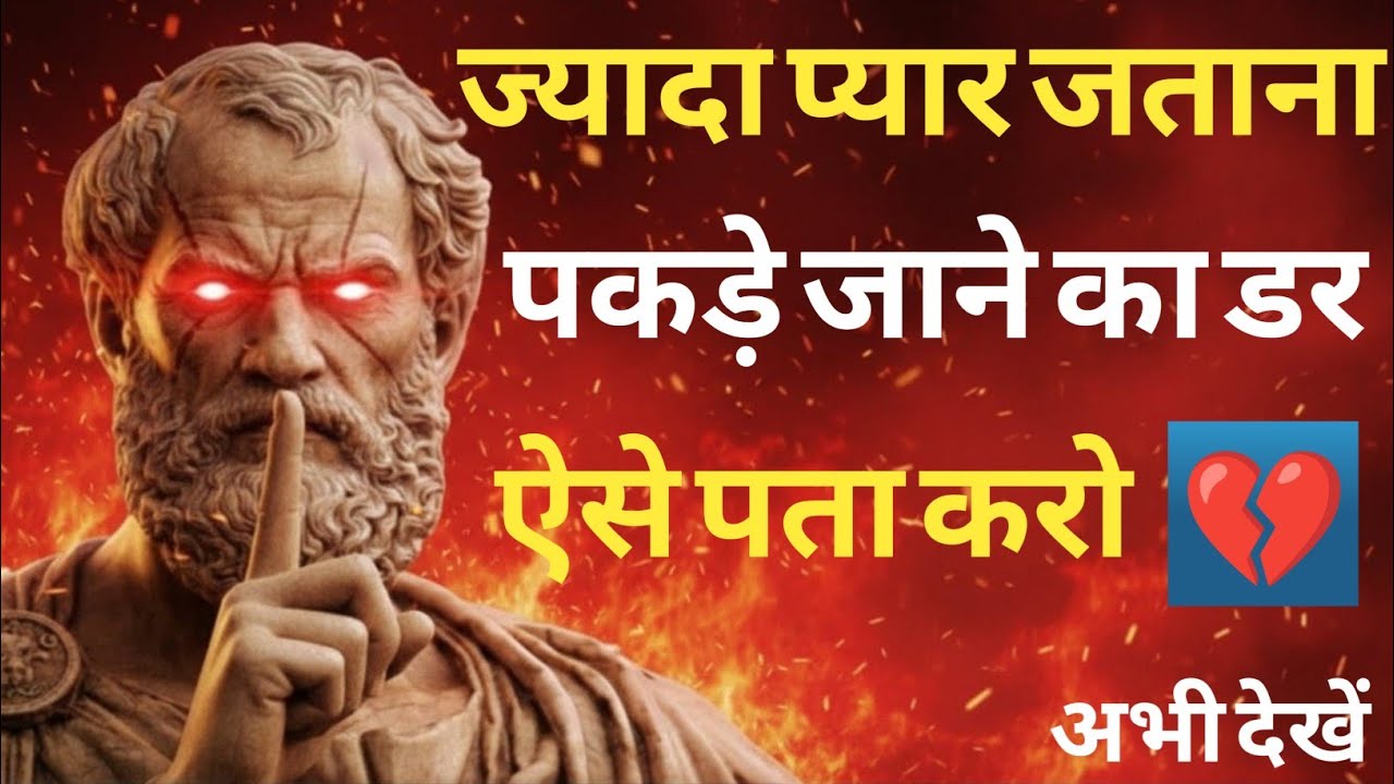 ज्यादा प्यार दिखाना = पकड़े जाने का डर? सच जानकर चौंक जाओगे! 😱💔