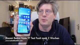 Xiaomi Redmi Note 9T Test Fazit nach 2 Wochen