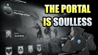 The Portal Sucked the Life Out of Destiny