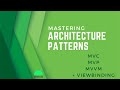 🛠 Android Architecture Patterns with Real Apps - MVC, MVP, MVVM & ViewBinding Master Class