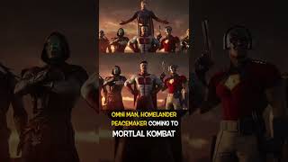 Omni man Homelander and Peacemaker coming to Mortal Kombat 1