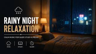 Rainy Bedroom Atmosphere  Calm  For Study Sleep U0026 Unwind
