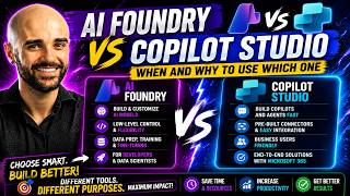 Azure AI Foundry vs Copilot Studio: What Is the Real Difference? Agent Builder Vs Copilot Studio Vs Ai Foundry Which One Should You Use