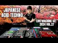 Japanese Techno, Acid techno Original Techno Mix | Live Machine Set 2024 Vol.27