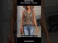 Zeagoo Womens Summer Tank Tops Loose Fit V Neck Sleeveless Pleated Shirts for Casual Style