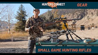 Small Game Hunting 101: The Right Rifle, Optics and Ammo for the Job