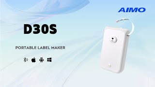 Introduction Aimo D30S Portable Label Maker