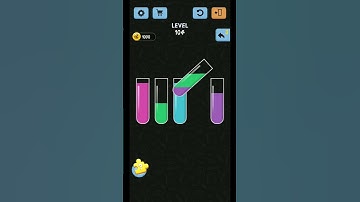 Water Color Sort Level 104 WalkThrough Solution Gameplay | user help | #watercolor#shorts#level104