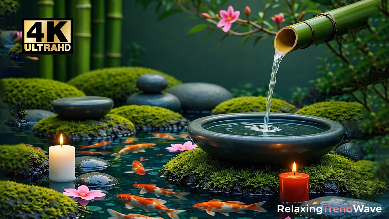 3Hour of The Beautiful Relaxing Music 🌿 Calm Overthinking, Stress Relief, Sleep Deeply