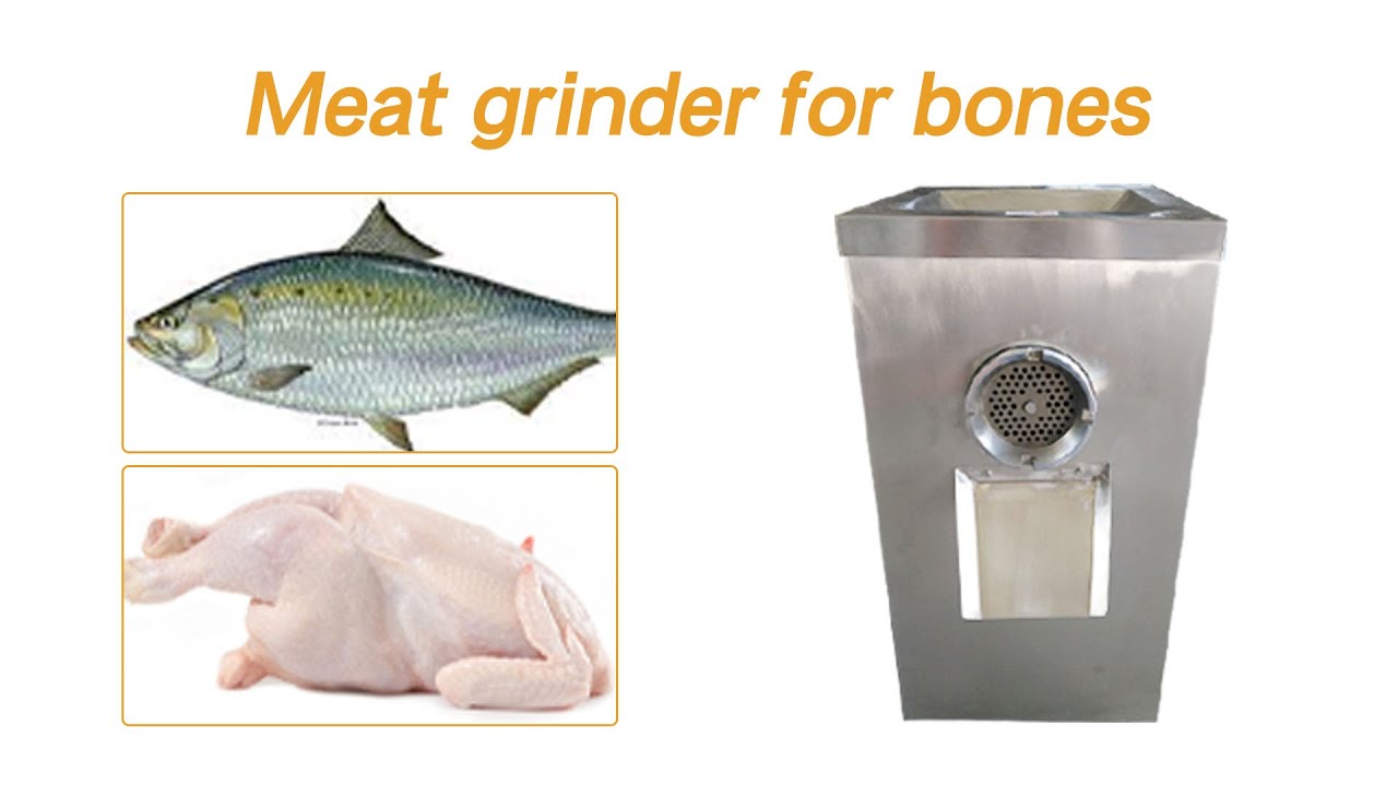 Industrial Commercial Stainless Steel Meat Grinder Chicken Bone