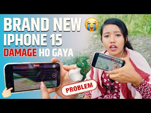 New iPhone 15 Damage Ho Gaya😭- 1 Month bhi nehi hua 🥲