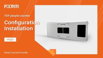 FP221 TOF People Counter Configuration Installation