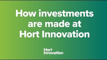 Hort Innovation SIPs + AIPs explainer video