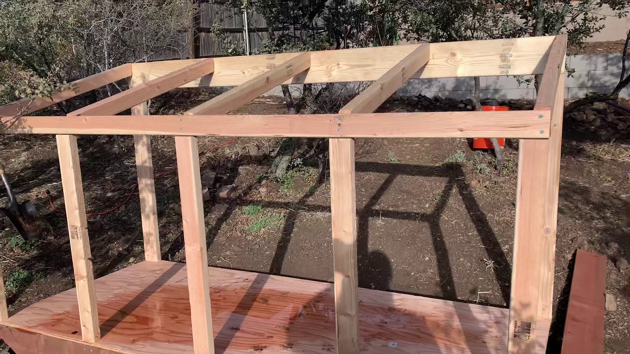 easy-diy-chicken-coop-for-6-chickens-part-1-youtube