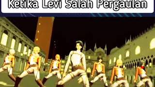 #Leviackerman #Tiktok #viral Levi Ackerman salah pergaulan ㅠㅠ