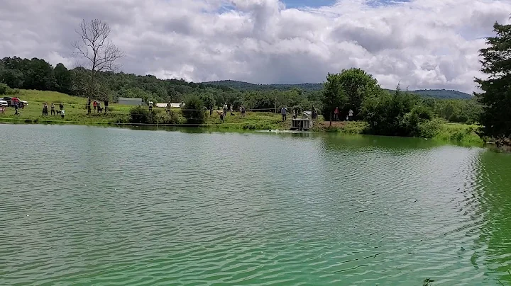 Ozark Mtn Dog Hunters Association Swim Race 1st He...