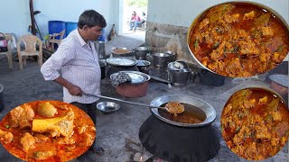 Spicy Mutton Curry Special Mutton Curry Recipe मटन मसल रसप Chethan Foodies