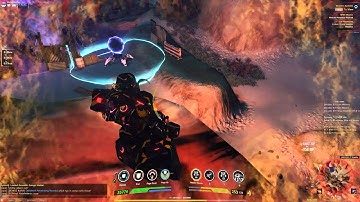 (1.6) Firefall, Rotary Cannon with 89 points in Weapon AoE