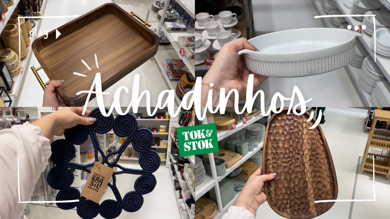 TOK STOK, ACHADINHOS PARA O LAR 💚
