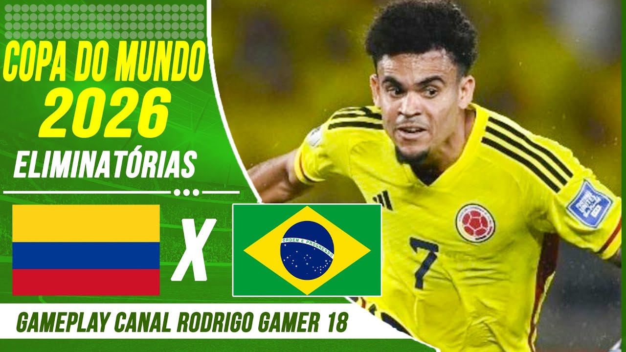 BRASIL X COLOMBIA AO VIVO COM IMAGENS - JOGO DE HOJE - ASSISTA AGORA! 