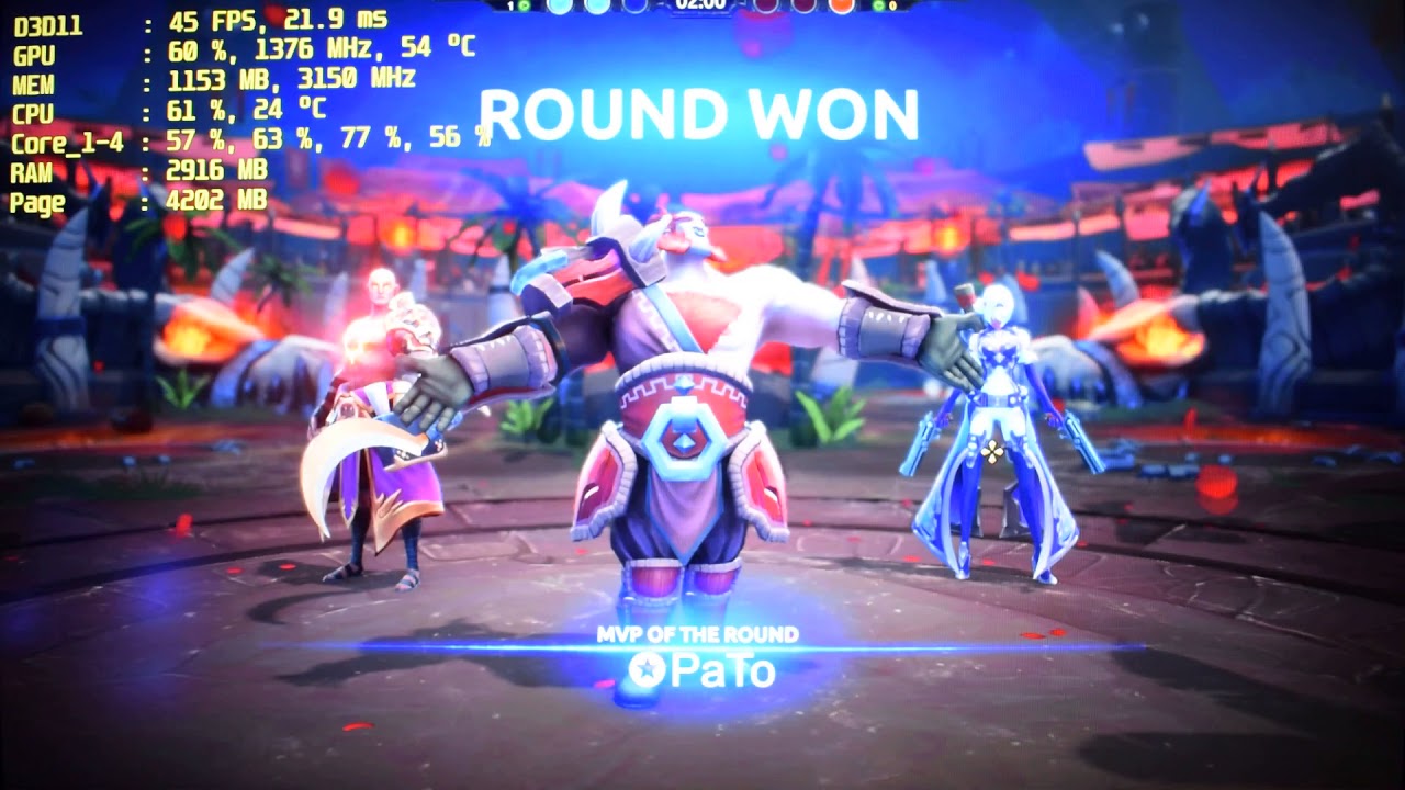 Battlerite - Phenom X4 - 6GB - GTX 750 Ti - 1080p Test