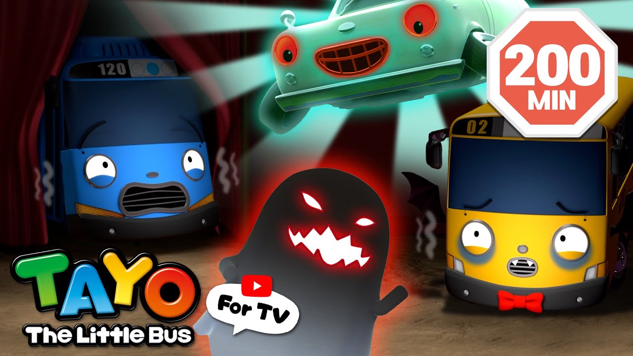 Is It the Shadow Monster?!👻 | Scary Shadow Ghost | Cartoon for Kids | Tayo English Episodes