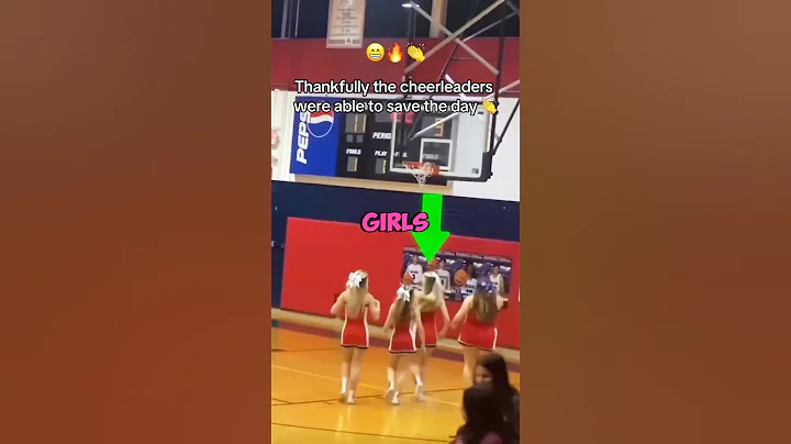 Cheerleaders Saved the Game!