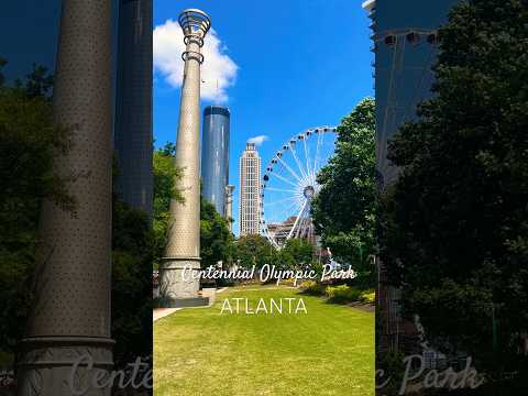 Centennial Olympic Park, Atlanta #travel #youtube  #trend #youtubeshorts #atlanta #trendingshorts