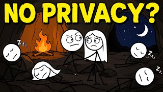 HOW DID ANCIENT HUMANS HAVE PRIVACY?#hiddenhistory 