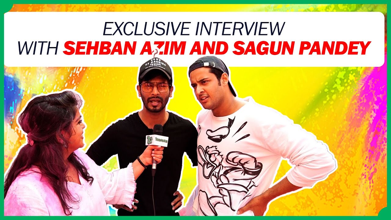 Holi Special - Shagun Pandey and Sehban Azim Celebrate Holi At Mumbai's Biggest Holi Splash Party