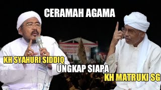 CERAMAH AGAMA BAHASA MADURA, KH SYAHURI SIDDIQ