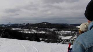 Huge Superman Front Flip On Skis