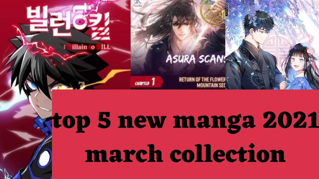 top 5 new manga 2021 march collection