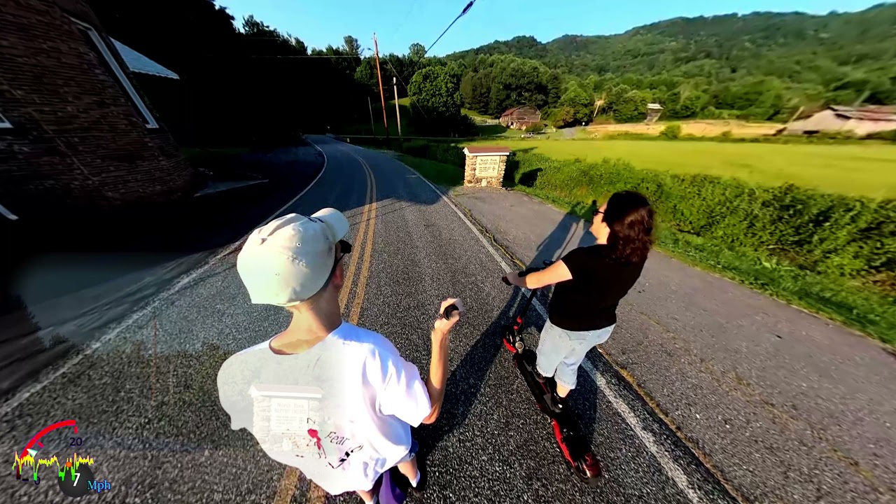 Sometimes slow is just fast enough.. euc/scooter ride