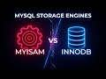 MySQL Storage Engines Explained: InnoDB vs MyISAM | Database Architecture Tutorial