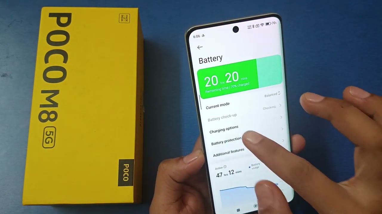 Poco M8 5G: Info About Battery Life - How to check battery cycle count