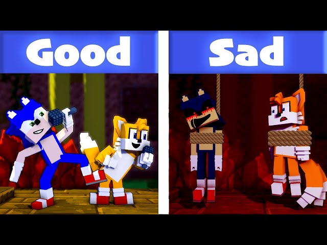 Tails Exe + Sonic And Knuckles Dancing Meme (Minecraft Animation