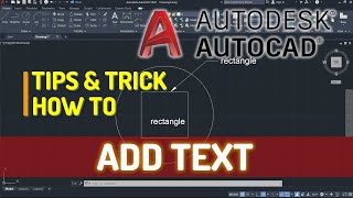 AutoCAD How To Add Text screenshot 5